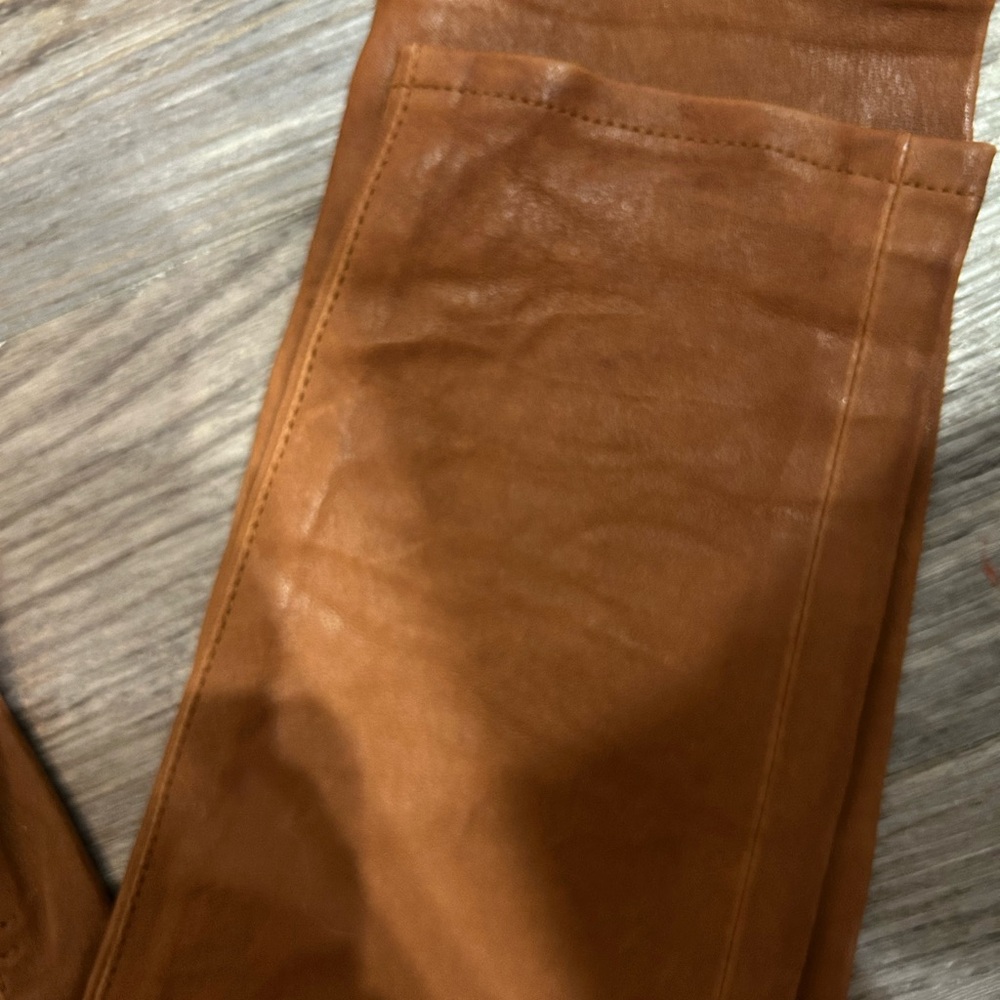 Frame Women's Leather Pants - Picture 4 of 7
